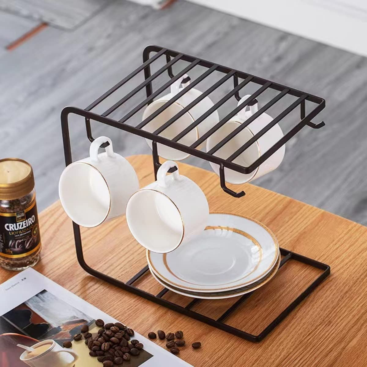 Metal Mug Holder Stand
