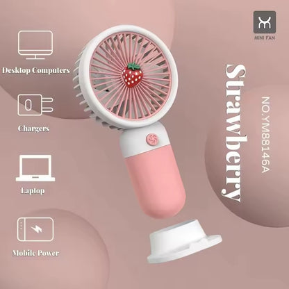 Rechargeable Fruit Handy Fan
