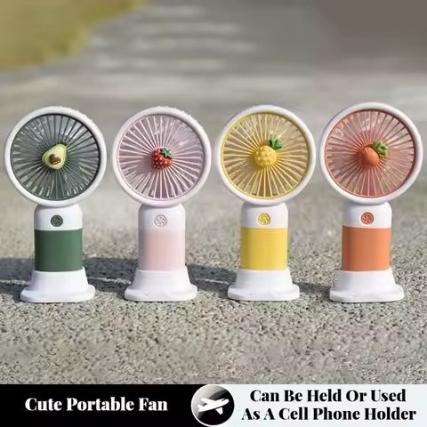 Rechargeable Fruit Handy Fan