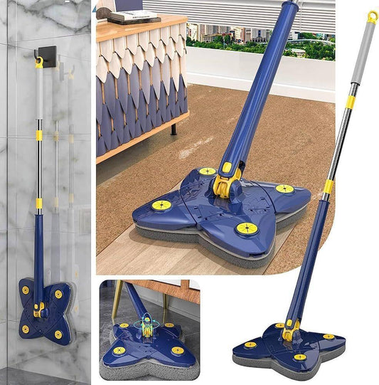 Automatic kitchen mop cleaner
