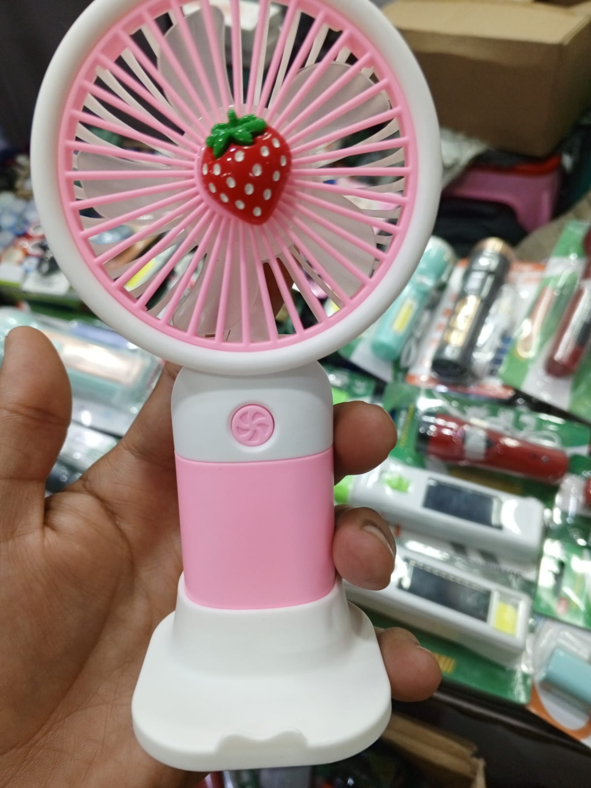 Rechargeable Fruit Handy Fan