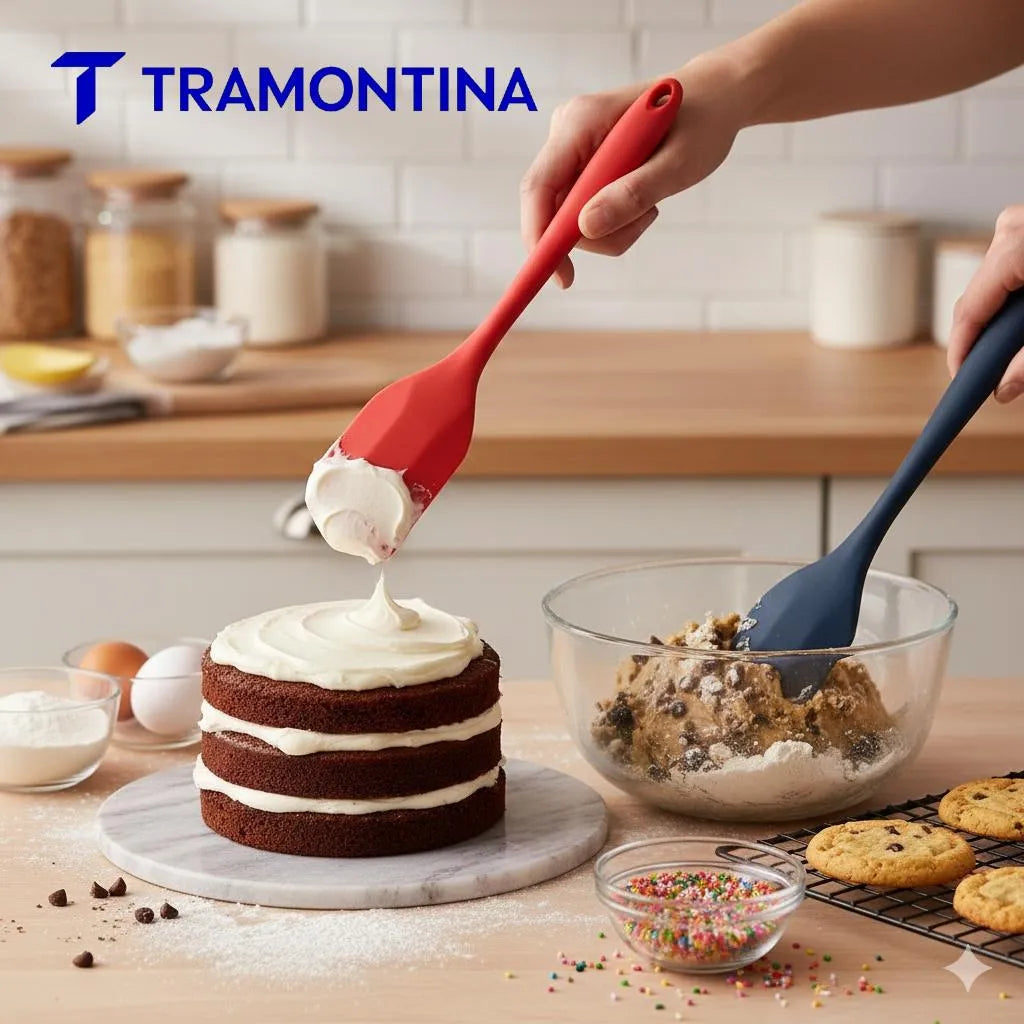Silicone spatula tool